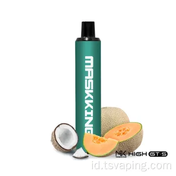Massking GTS Disposable Vape 2500 Puff 1500mAh Baterai